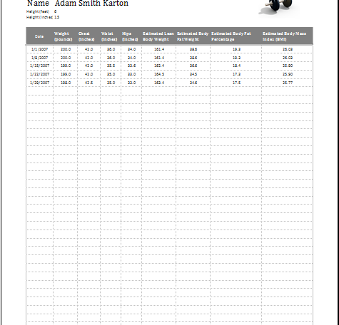 visitor log templates