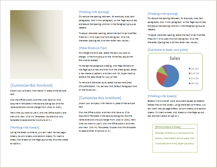 another word for brochure