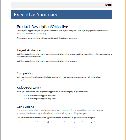 executive summary plan preperation form Guidelines for writing an executive summary a) clear and coherent form what is the function of executive summaries guidelines_executive_summary_finaldoc. executive summary plan preperation form Guidelines for writing an executive summary a) clear and coherent form what is the function of executive summaries guidelines_executive_summary_finaldoc.