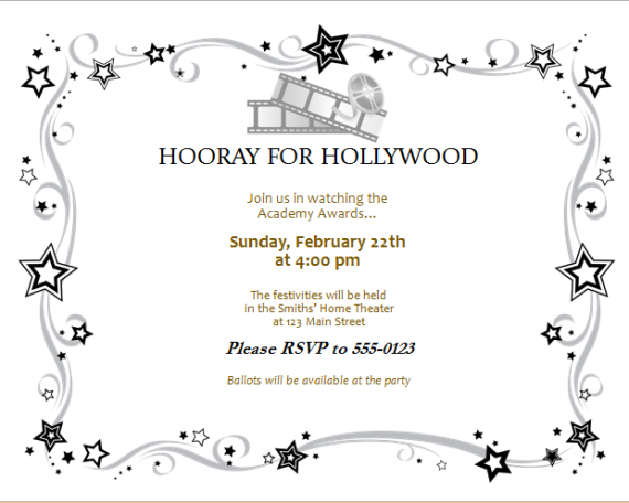 birthday party flyer invitations