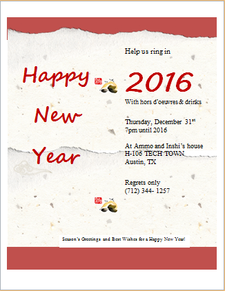 11 Party Invitation Celebration And Management Templates Document Hub New Year Invitation Card Template