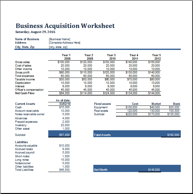 20 Editable WORKSHEET TEMPLATES For EVERYONE S USE