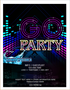 party flyer