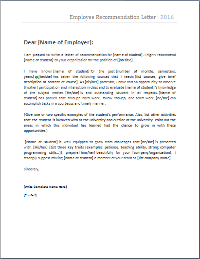 Reference Letter For Teaching Position from www.doxhub.org