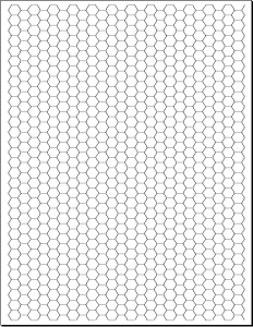 hexagonal graph paper