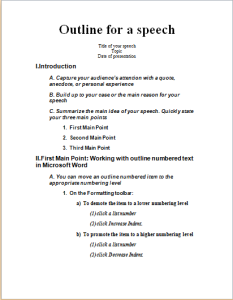 school sports outline sheet