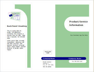service information brochure