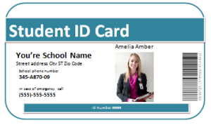 student identity card