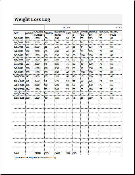 Visitors Log Template For MS EXCEL And Calc