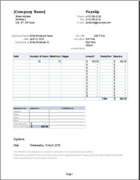 Payment Sheet Template from www.doxhub.org