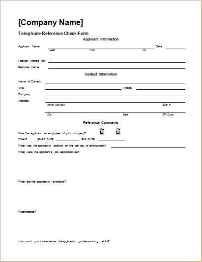 Reference Contact Information Template from www.doxhub.org