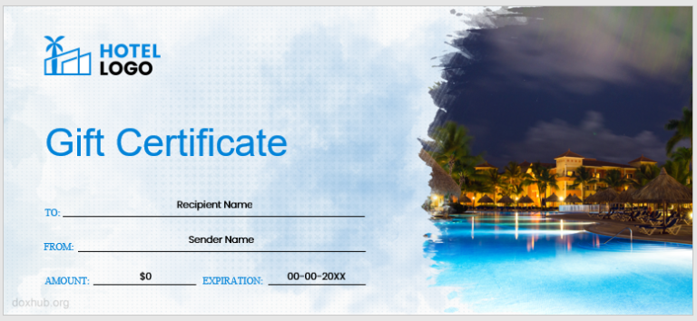 Certificate of Training Template for MS WORD | Download