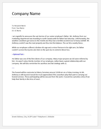 New Hire Announcement Letter from www.doxhub.org