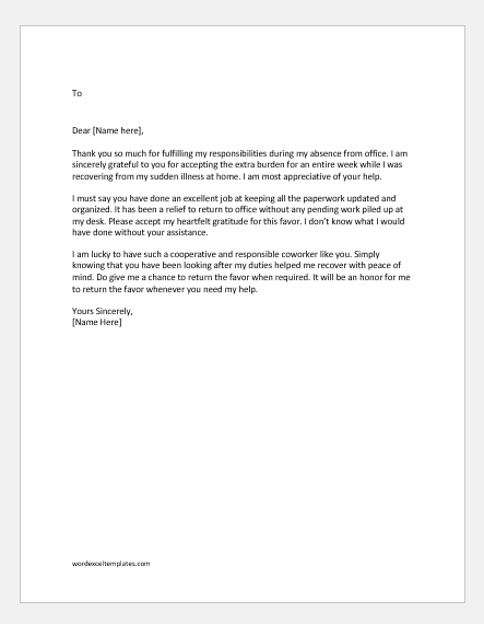 Thank You Letter For Supporting from www.doxhub.org