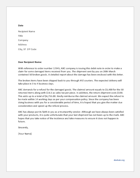 Polite rejection letter to vendor