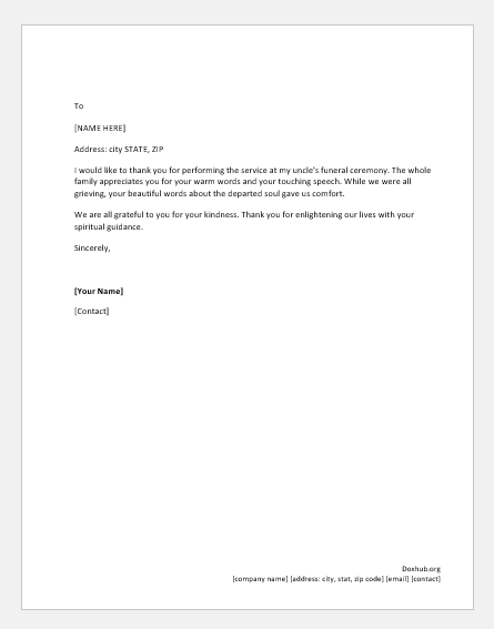 Letter Of Appreciation Format from www.doxhub.org