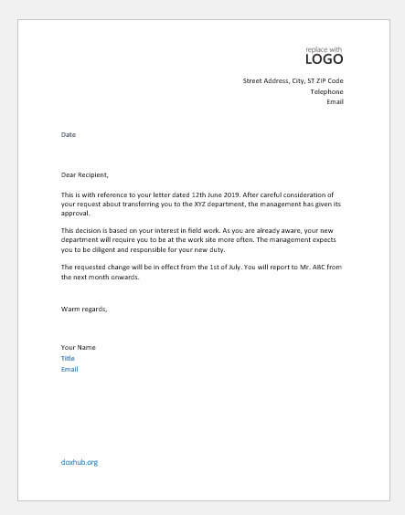 Sample Letter Of Requests from www.doxhub.org