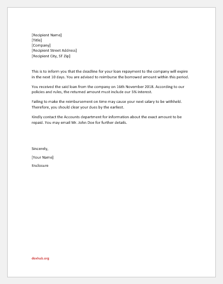 8 Reimbursement Letters For Various Reasons Document Hub 8-reimbursement-letters-for-various-reasons-document-hub